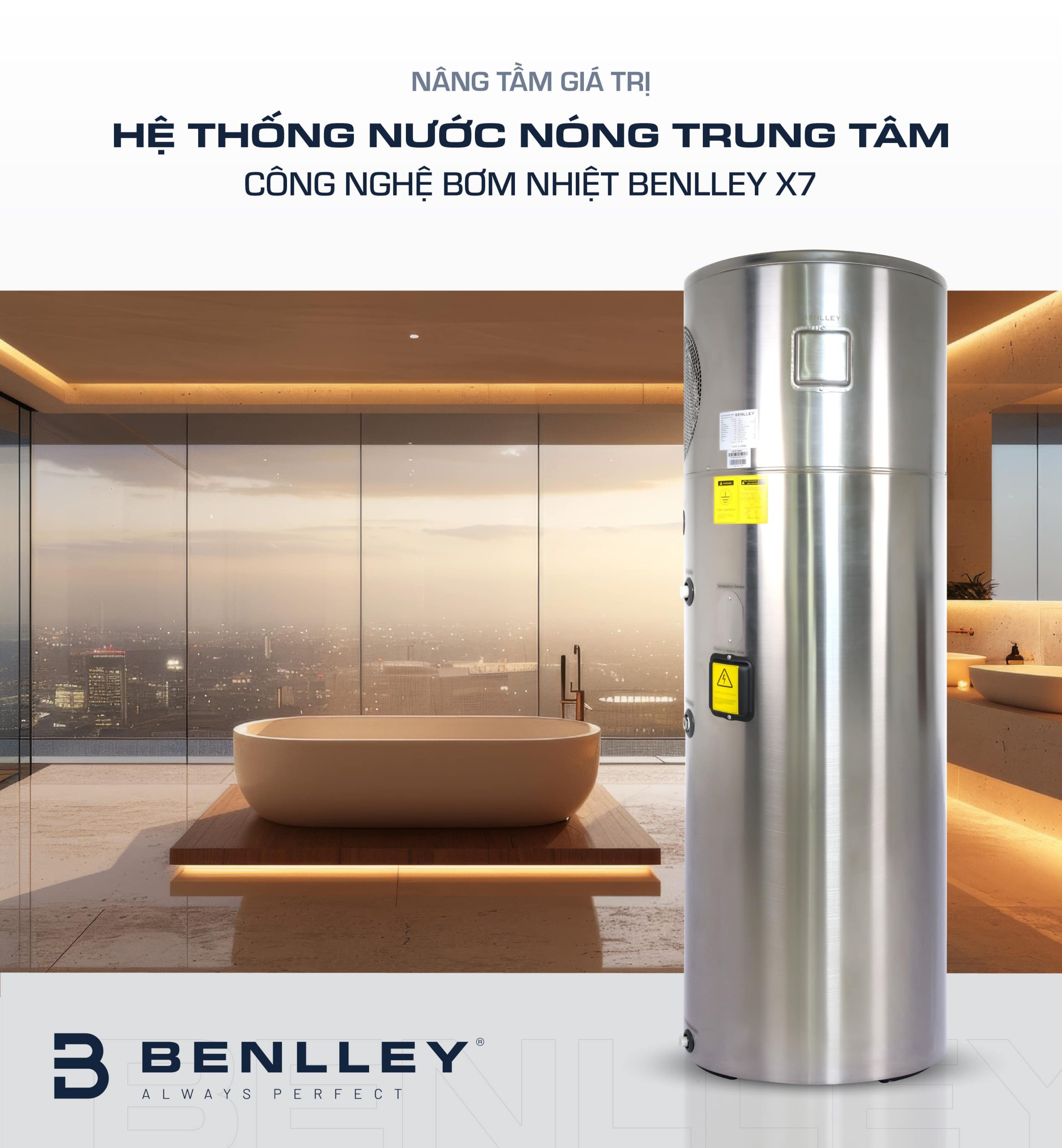 Máy Nước Nóng Benlley X7 BL4.8PO