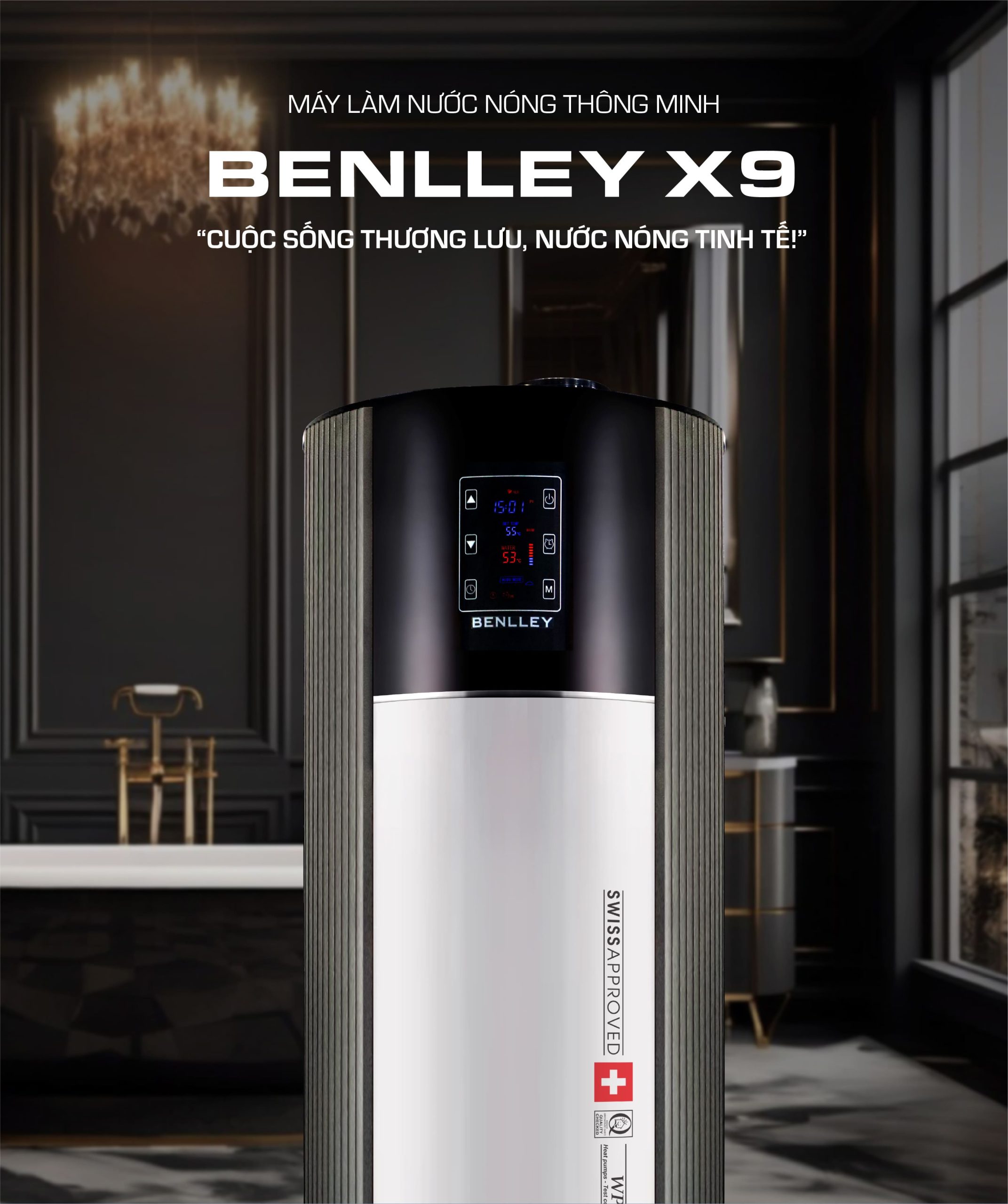 Máy Nước Nóng Benlley X9 BL-4.8PO