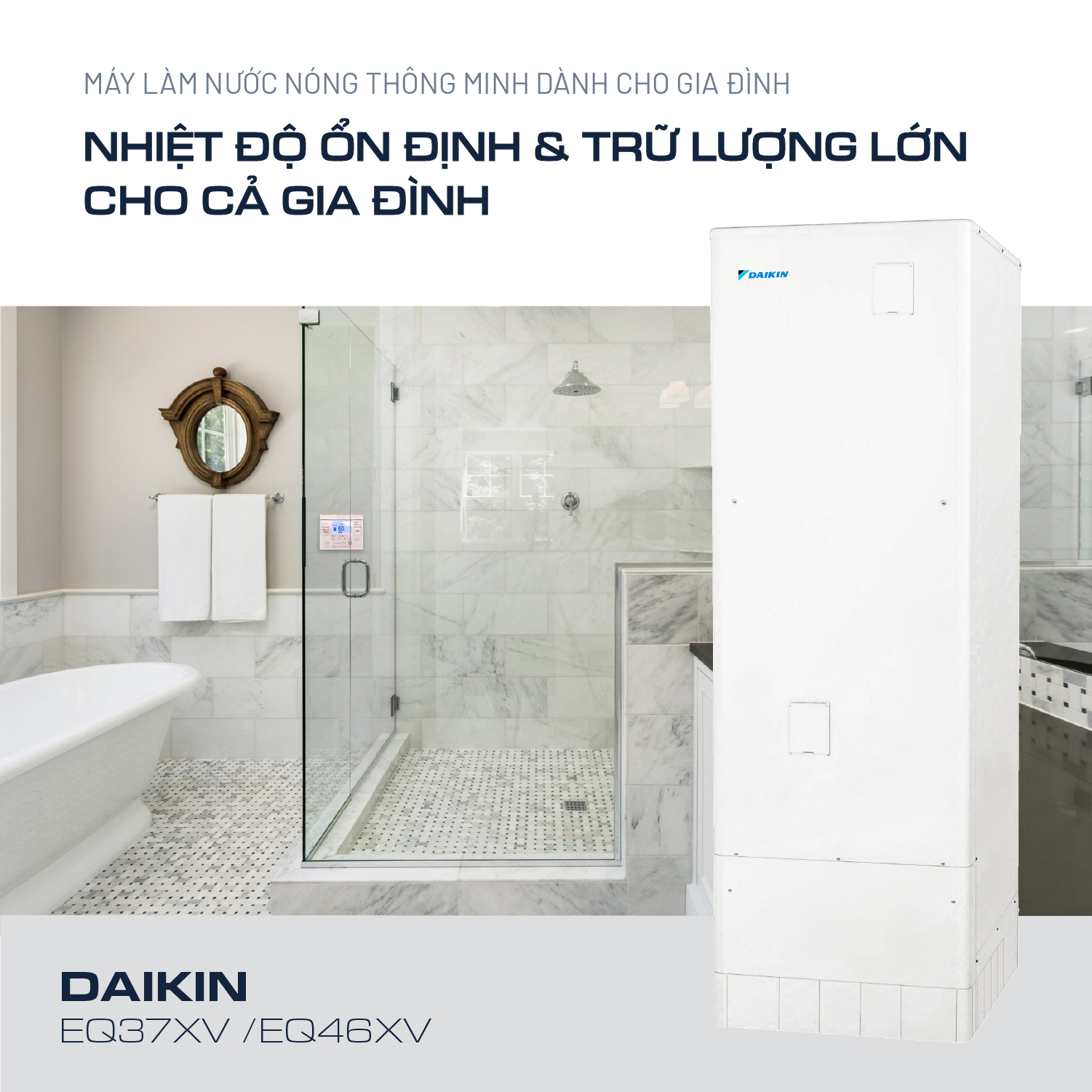 Máy nước nóng Daikin EQ Series