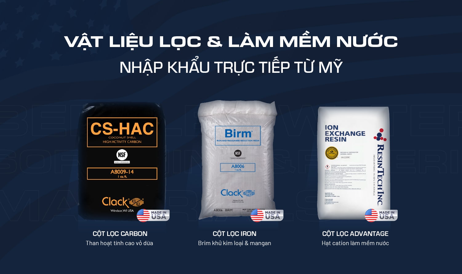 Hệ thống lọc nước tổng đầu nguồn Benlley